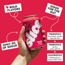 Load image into Gallery viewer, Slice Prebiotic &amp; Probiotic Soda Pop, Classic Cola, 12oz (Pack of 12)
