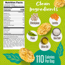 Load image into Gallery viewer, PeaKaPop Veggie Popped Chips, White Cheddar, 1oz (Pack of 20)
