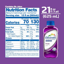 Load image into Gallery viewer, Electrolit Electrolyte Hydration Beverage, Grape, 21oz (Pack of 12)
