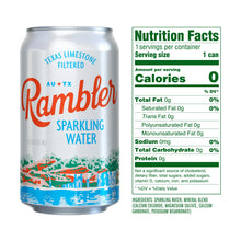 Load image into Gallery viewer, Rambler Sparkling Water, Original, 12oz (Pack of 8)
