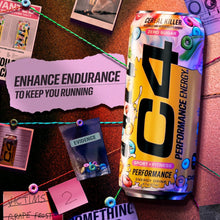 Load image into Gallery viewer, C4 Ultimate Sugar-Free Energy Drink, Cereal Killer, 16oz (Pack of 12)
