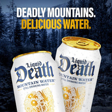 Load image into Gallery viewer, Liquid Death Still Mountain Water 12oz (Pack of 12)
