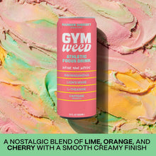 Load image into Gallery viewer, GYM WEED Athletic Focus Drink, Rainbow Sherbet, 12oz (Pack of 12)

