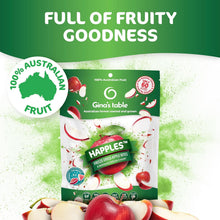 Load image into Gallery viewer, Gina's Table Happles Freeze Dried Apples, Just Apple, 0.6oz (Pack of 10)
