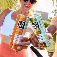 Load image into Gallery viewer, LMNT Sparkling Electrolyte Drink, Orange Salt, 12oz (Pack of 12)
