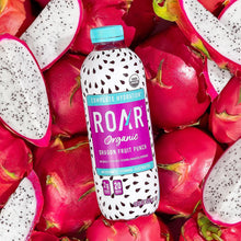 Load image into Gallery viewer, ROAR Organic Electrolyte Infusion Drink, Dragon Fruit Punch, 18 oz (Pack of 12)
