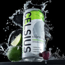 Load image into Gallery viewer, CELSIUS ESSENTIALS Sparkling Energy Drink, Cherry Limeade, 16oz (Pack of 12)
