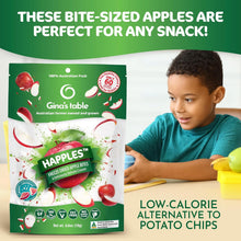 Load image into Gallery viewer, Gina's Table Happles Freeze Dried Apples, Just Apple, 0.6oz (Pack of 10)
