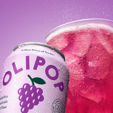 Load image into Gallery viewer, Olipop Sparkling Prebiotic Soda, Classic Grape, 12oz (Pack of 12)

