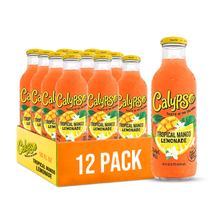 Load image into Gallery viewer, Calypso Lemonade, Tropical Mango, 16oz (Pack of 12)
