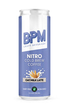 Load image into Gallery viewer, BPM Nitro Cold Brew Coffee, Oat Milk Latte, 12oz (Pack of 12)
