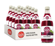 Load image into Gallery viewer, GuS Soda Dry Blackberry 12 oz (Pack of 12)
