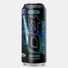 Load image into Gallery viewer, C4 Ultimate Sugar-Free Energy Drink, Sour Blue Razzilla, 16oz (Pack of 12)
