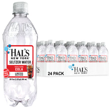 Load image into Gallery viewer, Hal&#39;s New York Seltzer Water 20oz, Cola (Pack of 24)
