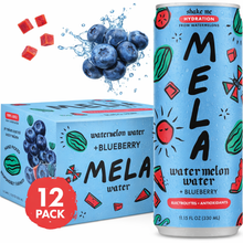 Load image into Gallery viewer, Mela Watermelon Water, Blueberry, 330ml / 11.15 oz (Pack of 12)
