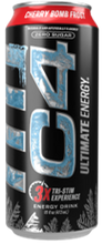 Load image into Gallery viewer, C4 Ultimate Sugar-Free Energy Drink, Cherry Bomb Frost, 16oz (Pack of 12)
