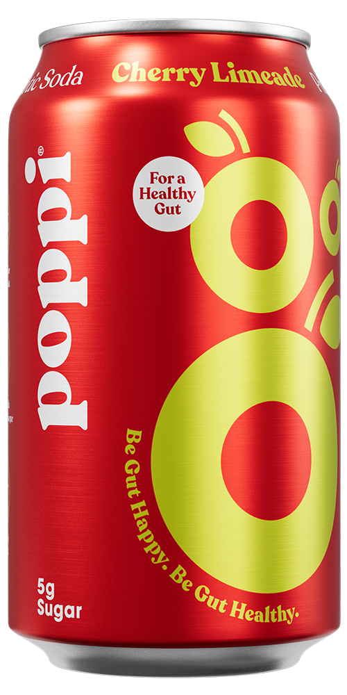 Poppi Prebiotic Soda, Cherry Limeade, 12oz (Pack of 12) – Oasis Snacks