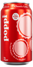 Load image into Gallery viewer, Poppi Prebiotic Soda, Classic Cola, 12oz (Pack of 12)
