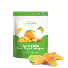 Load image into Gallery viewer, Earthside Farms, Citrus Dried Organic Mangoes, 2.8oz (Pack of 6)
