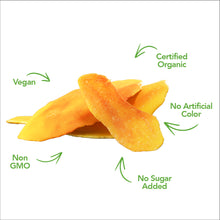 Load image into Gallery viewer, Earthside Farms, Citrus Dried Organic Mangoes, 2.8oz (Pack of 6)
