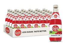 Load image into Gallery viewer, GuS Soda Cranberry Lime 12 Oz - Multi Pack

