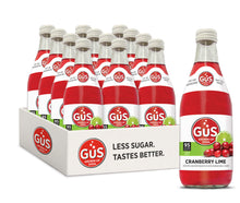 Load image into Gallery viewer, GuS Soda Cranberry Lime 12 Oz - Multi Pack
