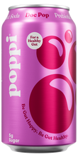 Load image into Gallery viewer, Poppi Prebiotic Soda, Doc Pop, 12oz (Pack of 12)
