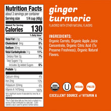 Load image into Gallery viewer, Eat the Change Organic Carrot Chews, Ginger Turmeric, 4.23oz Pouches (Pack of 8)
