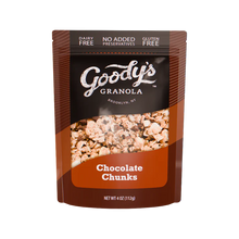 Load image into Gallery viewer, Goody&#39;s Gluten Free Granola, Chocolate Chunks, 4oz - Multi-Pack
