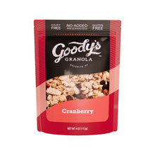Load image into Gallery viewer, Goody&#39;s Gluten Free Granola, Cranberry, 4oz - Multi-Pack
