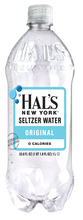 Load image into Gallery viewer, Hal's New York Seltzer Water, Original, 1 Liter (Pack of 15)

