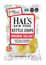 Load image into Gallery viewer, Hal's New York Kettle Cooked Potato Chips, Sea Salt, 2 oz (Pack of 24)
