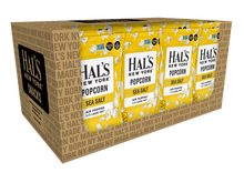 Load image into Gallery viewer, Hal's New York Gluten Free Popcorn, Sea Salt, 0.75 oz (Pack of 24)
