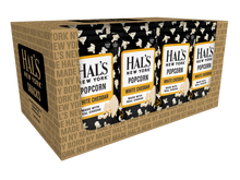 Load image into Gallery viewer, Hal's New York Popcorn, White Cheddar, 0.90oz (Pack of 24)
