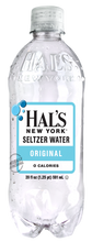 Load image into Gallery viewer, Hal's New York Seltzer Water 20oz, Original (Pack of 24)
