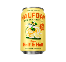 Load image into Gallery viewer, HALFDAY Prebiotic Iced Tea, Half &amp; Half, 12oz (Pack of 12)
