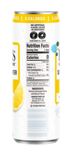 Load image into Gallery viewer, Hal's New York Seltzer Water, Lemon, 12oz Slim Cans (Pack of 24)
