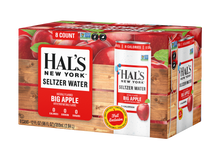 Load image into Gallery viewer, Hal's New York Seltzer Water, Big Apple, 12oz Slim Cans (Pack of 24)
