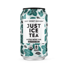 Load image into Gallery viewer, Just Ice Tea, Enjoy Mint Tea, 12oz (Pack of 12)
