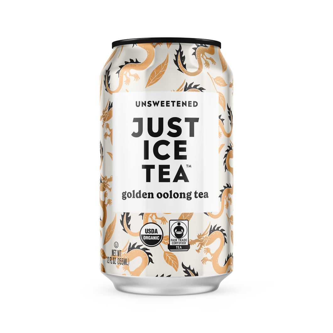 Just Ice Tea, Golden Oolong Tea, 12oz (Pack of 12)