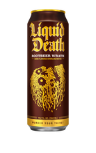 Load image into Gallery viewer, Liquid Death Sparkling Water, Root Beer Wrath, 19.2oz King Size (Pack of 12)
