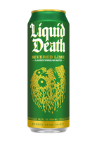 Load image into Gallery viewer, Liquid Death Sparkling Water, Severed Lime, 19.2oz King Size (Pack of 12)
