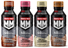 Load image into Gallery viewer, Muscle Milk PRO Series 40g Protein Shake, 4 Flavor Variety, 14oz (Pack of 12)
