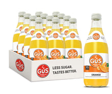 Load image into Gallery viewer, GuS Soda Orange 12 oz, Multi Pack
