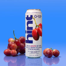 Load image into Gallery viewer, Hint Fruit-Infused Water, Grape, 19.2oz (Pack of 12)
