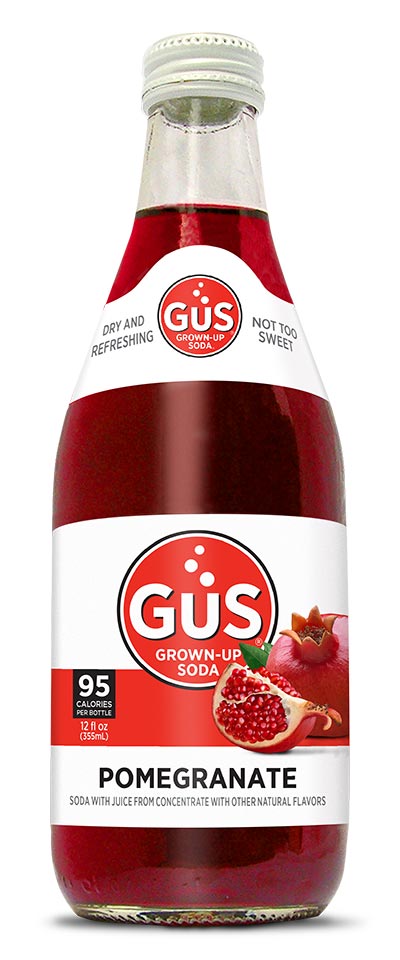 GuS Soda Pomegranate 12 oz - Multi Pack