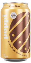 Load image into Gallery viewer, Poppi Prebiotic Soda, Root Beer, 12oz (Pack of 12)
