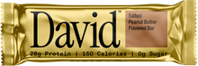 Load image into Gallery viewer, David Protein Bar, Salted Peanut Butter, 2.05oz

