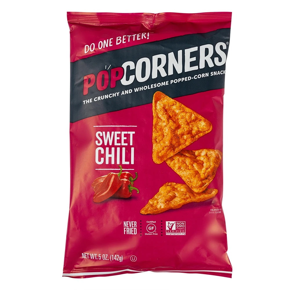 Popcorners Chips, Sweet Chili, 5oz (Pack of 12) – Oasis Snacks