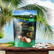 Load image into Gallery viewer, Golden Crunch Australian Macadamia Nuts, Coconut Pandan, 7.9oz - Multi-Pack
